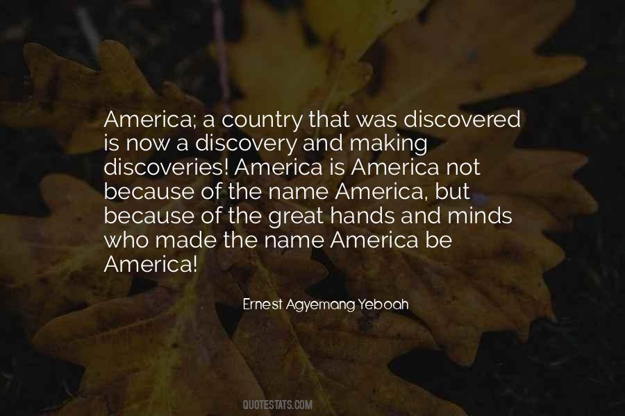 America Is A Great Country Quotes #1629934