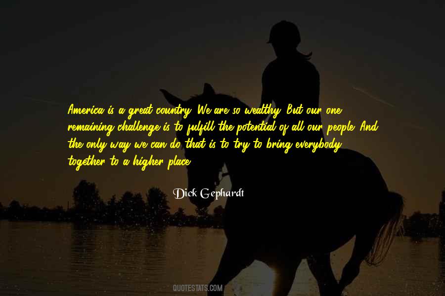 America Is A Great Country Quotes #1811773