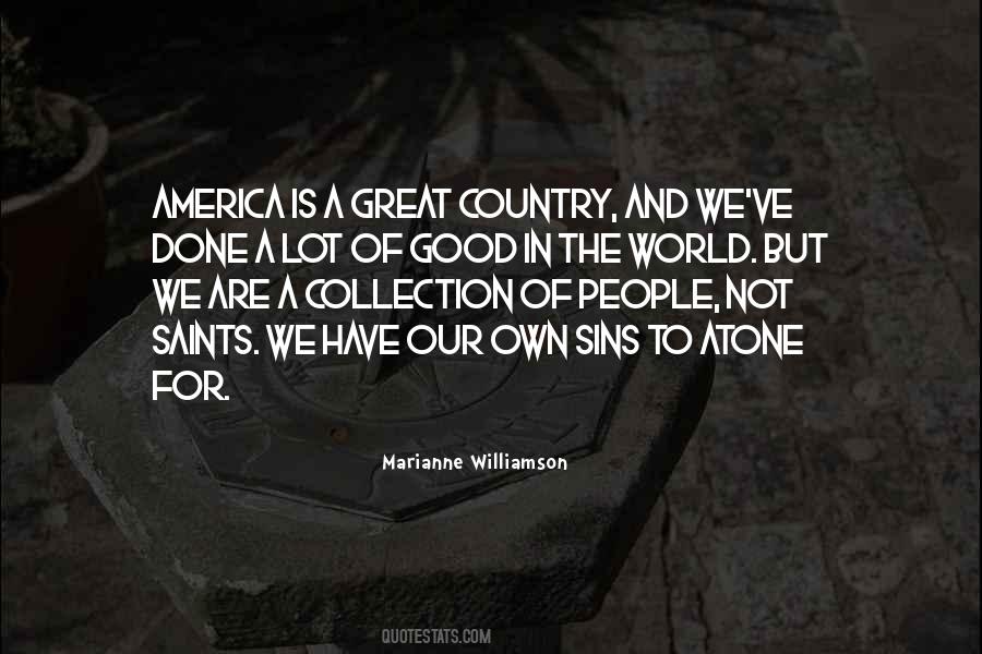America Is A Great Country Quotes #221764