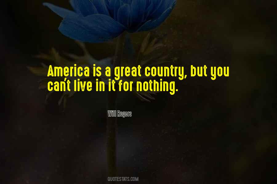 America Is A Great Country Quotes #425797