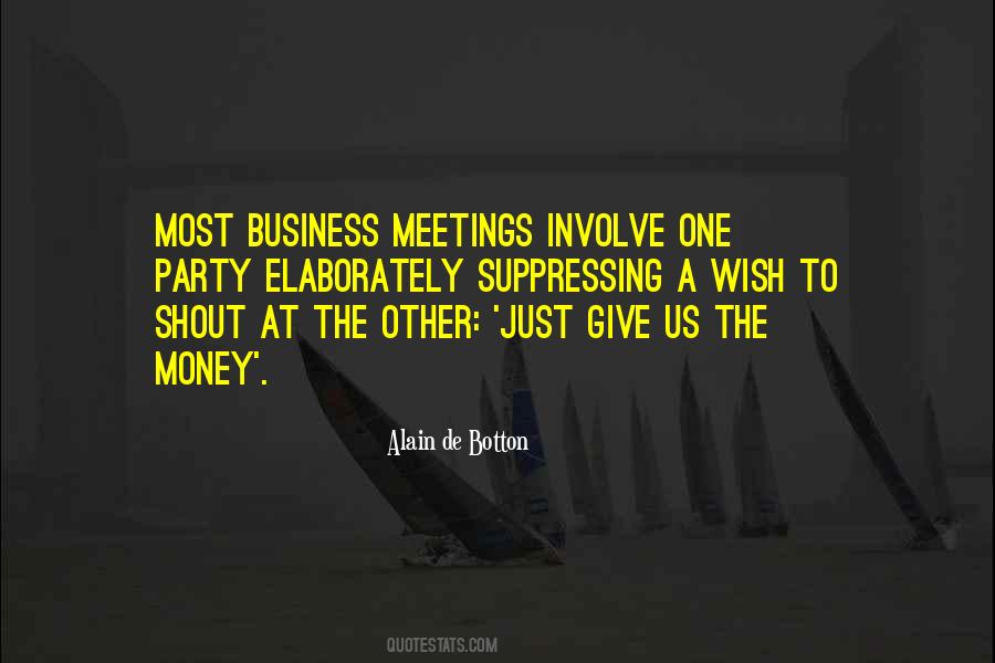 Quotes About Business Meetings #162201
