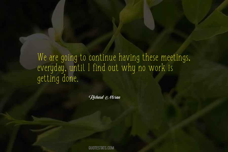 Quotes About Business Meetings #1661927