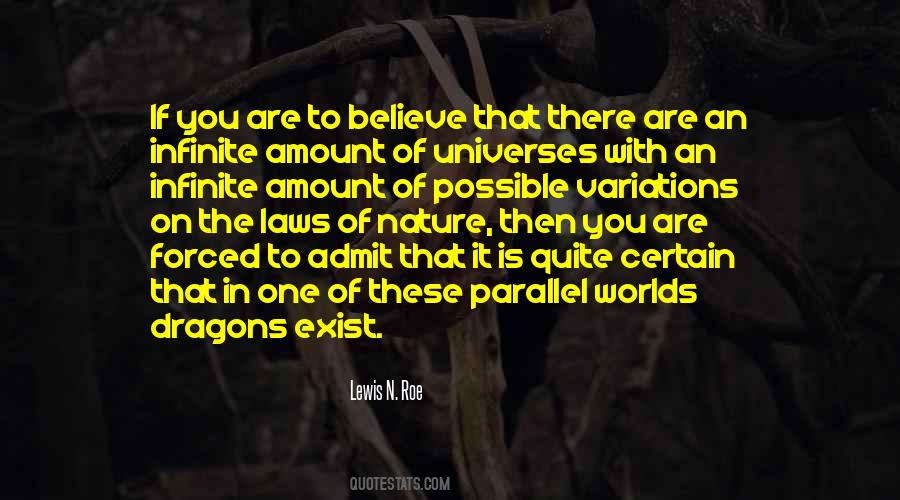 Quotes About Parallel Universes #918028