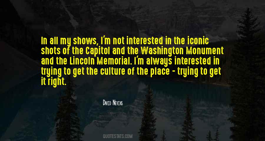 Quotes About Washington Monument #1264496