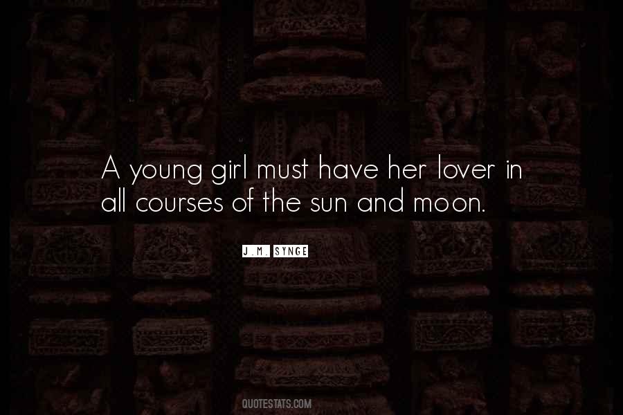Quotes About A Girl And The Moon #1237634