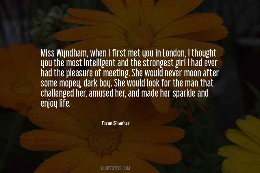 Quotes About A Girl And The Moon #1389056