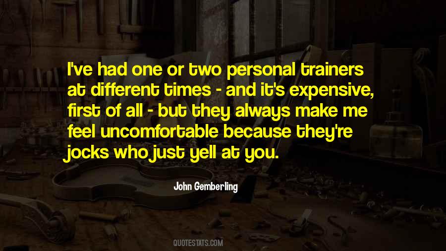 Quotes About Personal Trainers #1570180