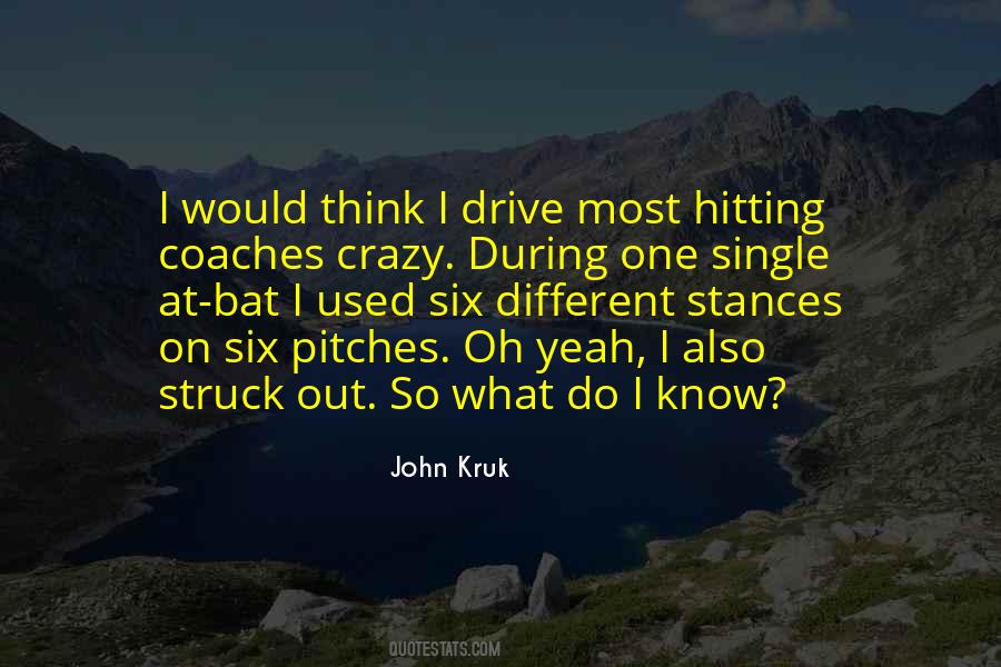 Quotes About Hitting A Baseball #1579916