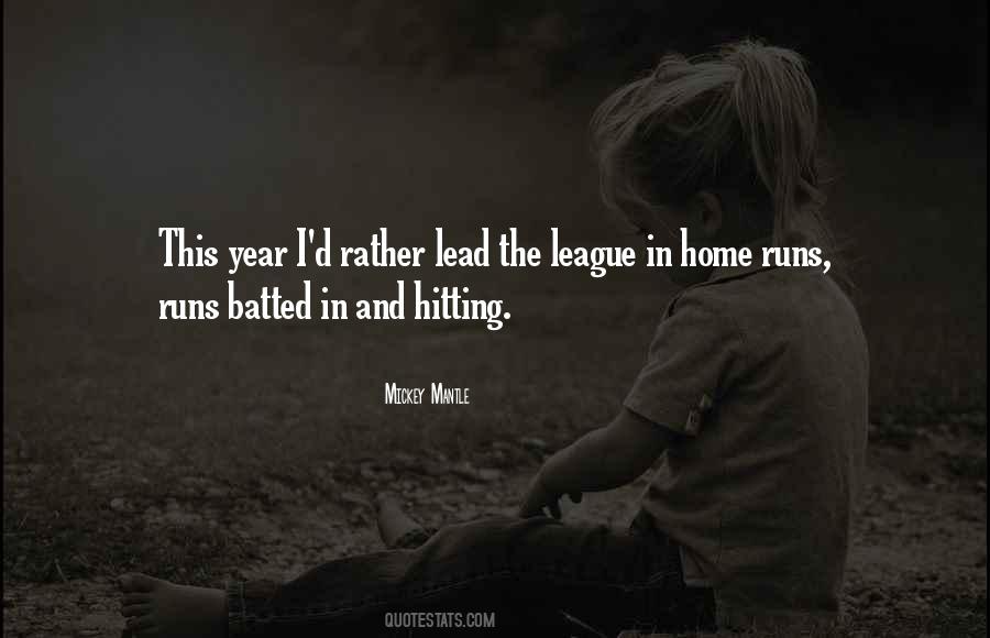 Quotes About Hitting A Baseball #1740707