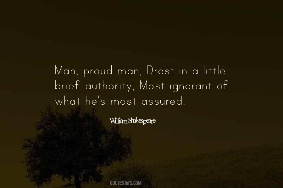 Quotes About Proud Man #1738187