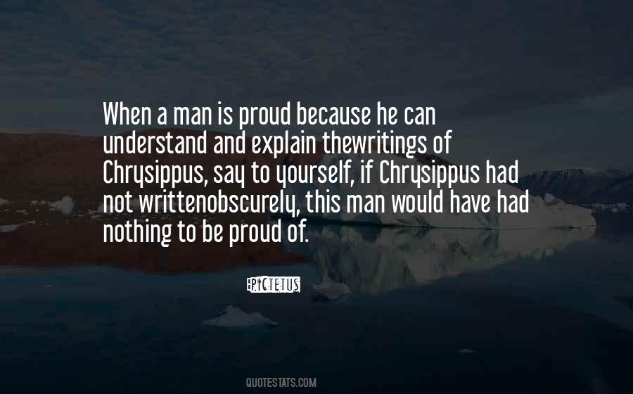 Quotes About Proud Man #302221