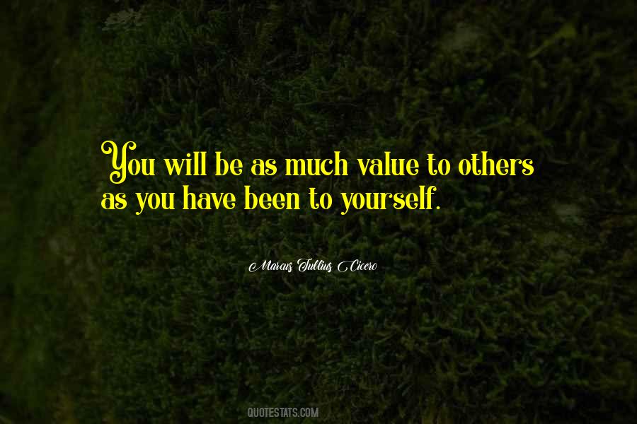 Value Others Quotes #337380