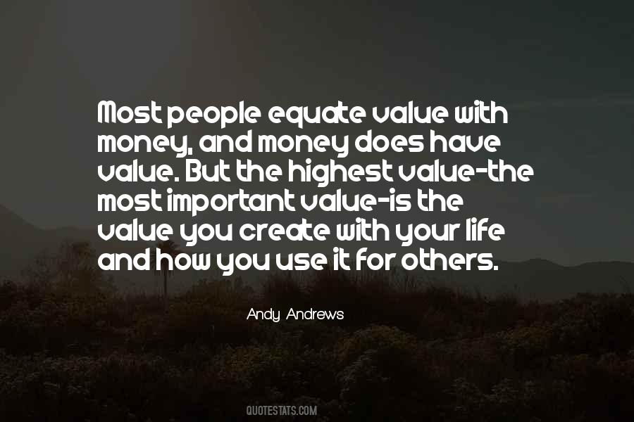 Value Others Quotes #440185