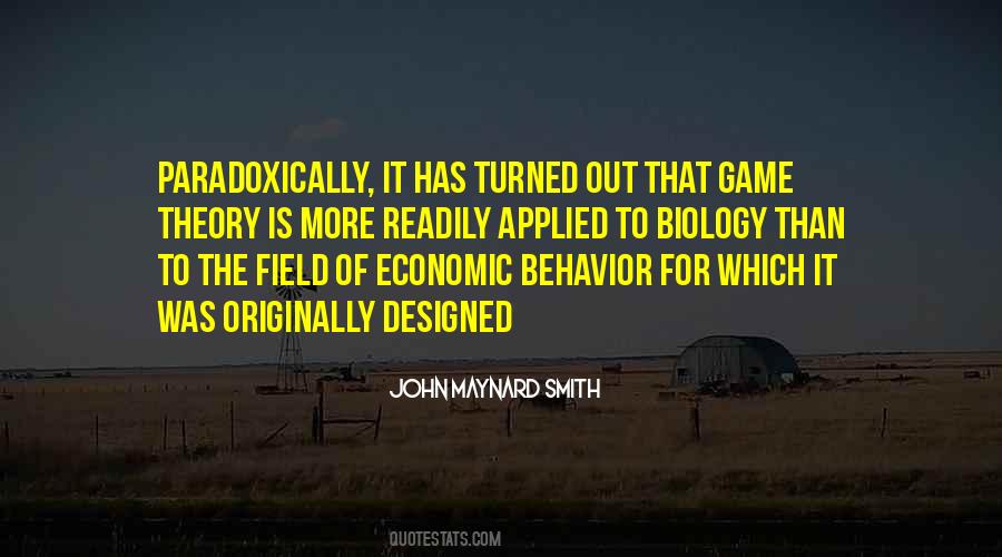 Quotes About Game Theory #1034057