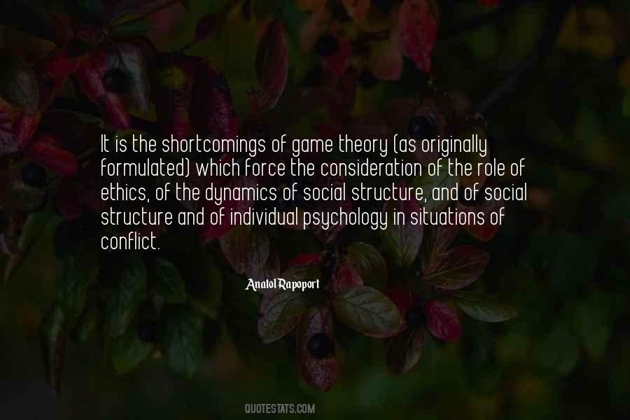 Quotes About Game Theory #377298