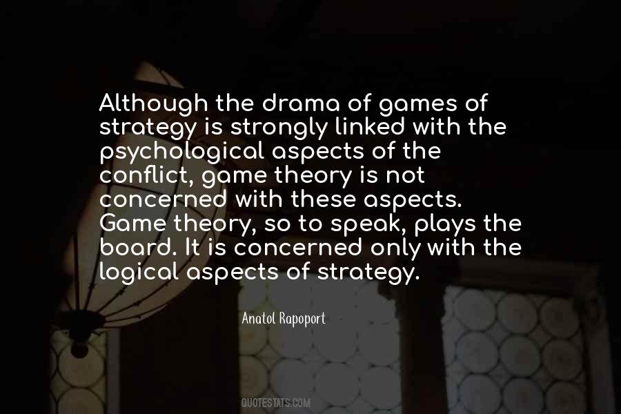 Quotes About Game Theory #636786