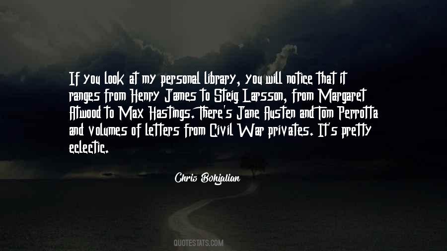 Personal Library Quotes #189731