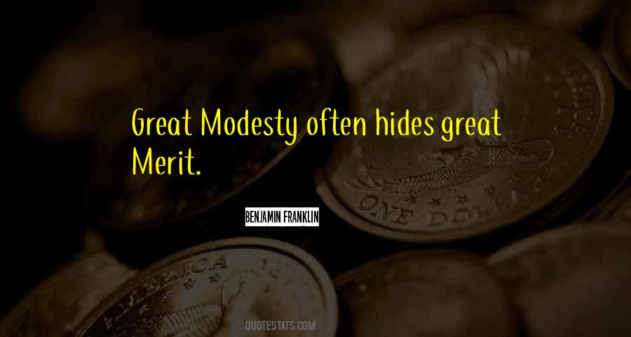 Quotes About Merit #1208366