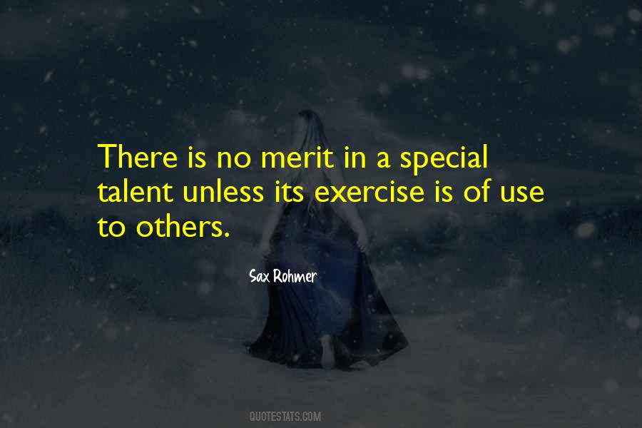 Quotes About Merit #1251392