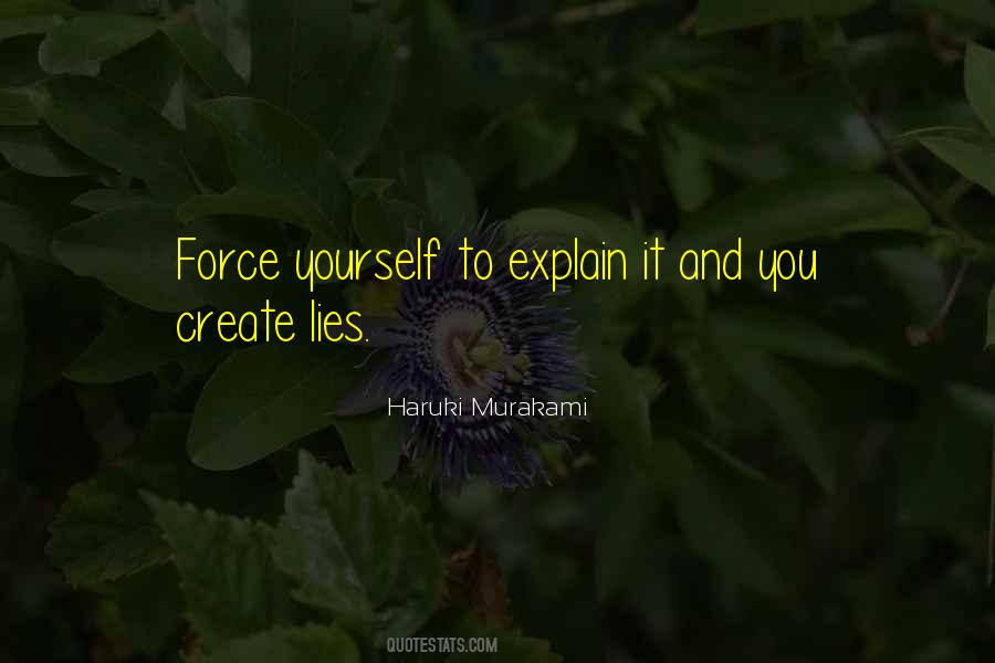 Create Yourself Quotes #183684