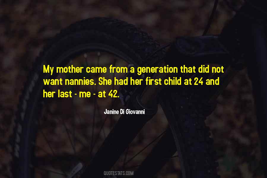 Quotes About My First Child #1455735