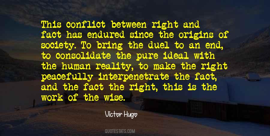 Human Conflict Quotes #1180252