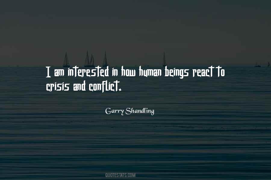 Human Conflict Quotes #900059