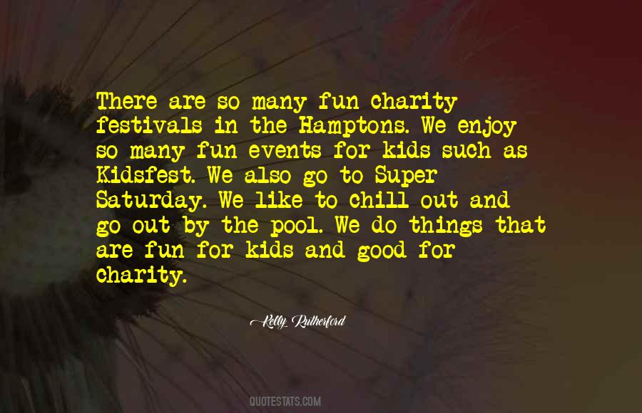 Charity Events Quotes #1690164
