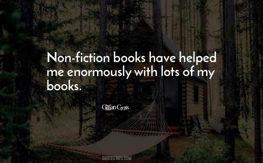 Quotes About Non Fiction Books #1714381