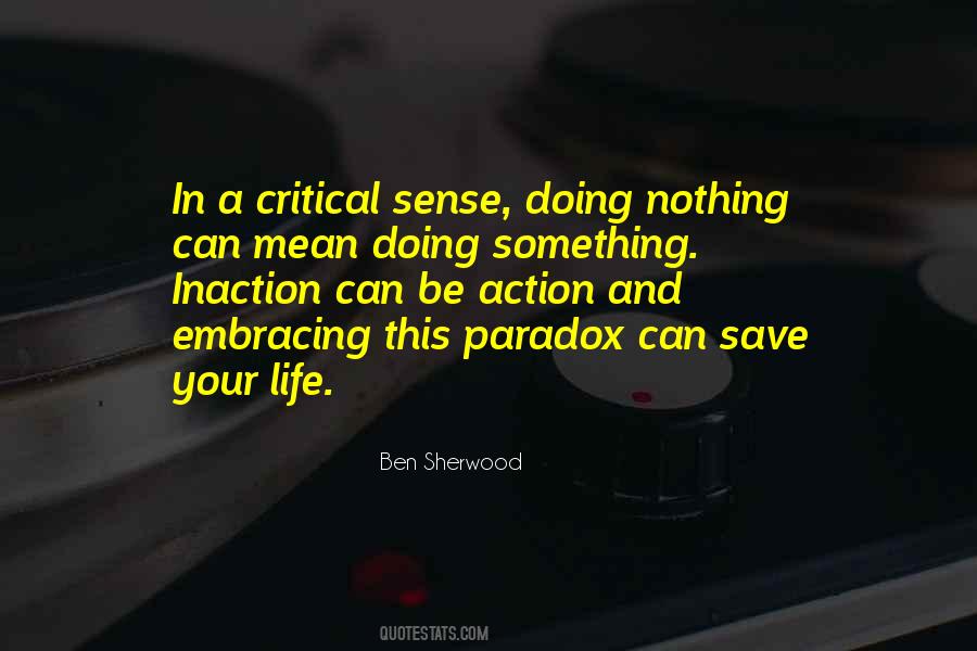 Quotes About Doing Something In Life #1329940