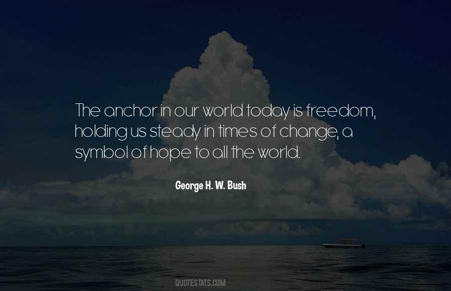 Hope As An Anchor Quotes #1173172