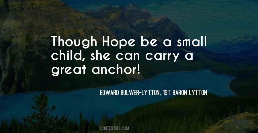 Hope As An Anchor Quotes #1240910