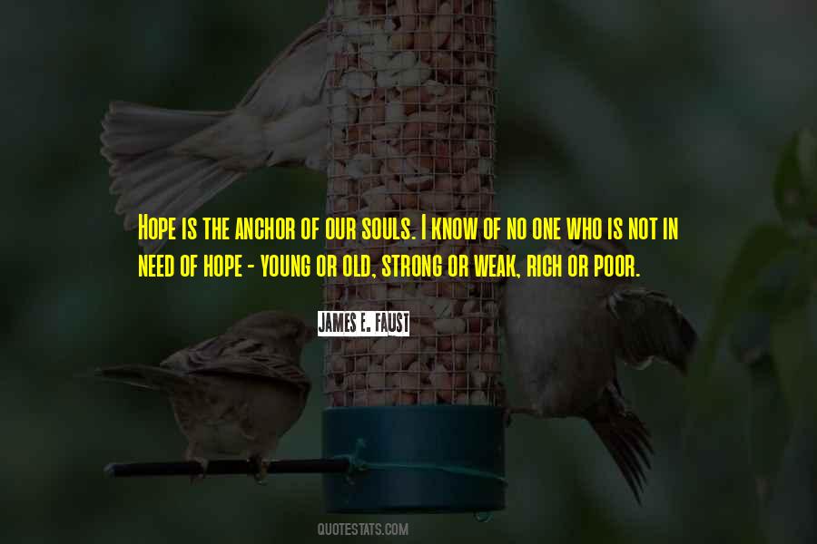 Hope As An Anchor Quotes #1276669