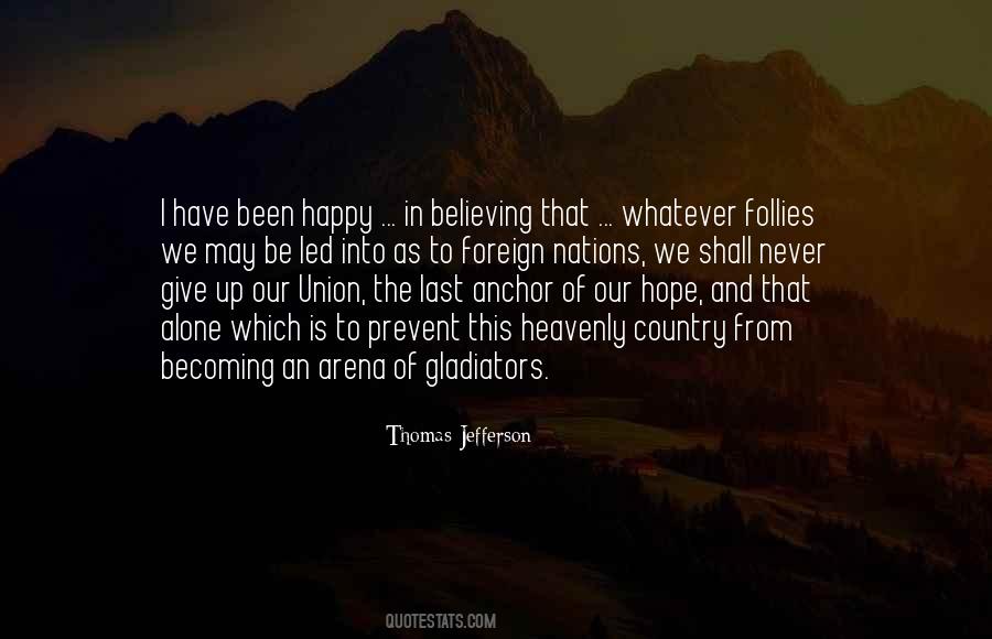 Hope As An Anchor Quotes #336160