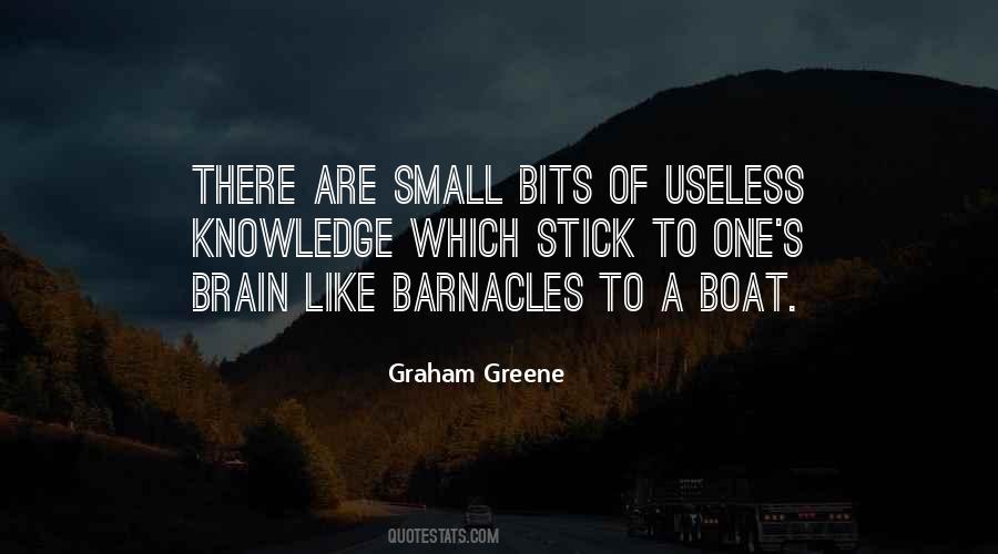 Quotes About Useless Knowledge #1375056