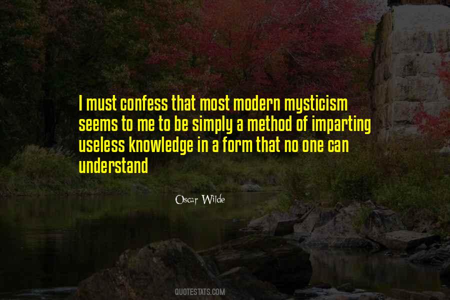 Quotes About Useless Knowledge #318257