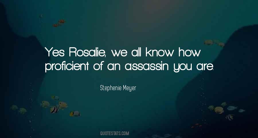 Edward To Rosalie Quotes #18779