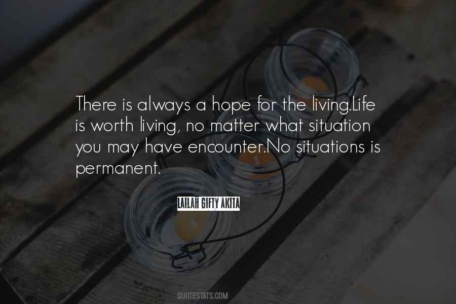 Quotes About Hopeful Life #1261531