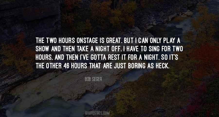 Hours That Quotes #1014756