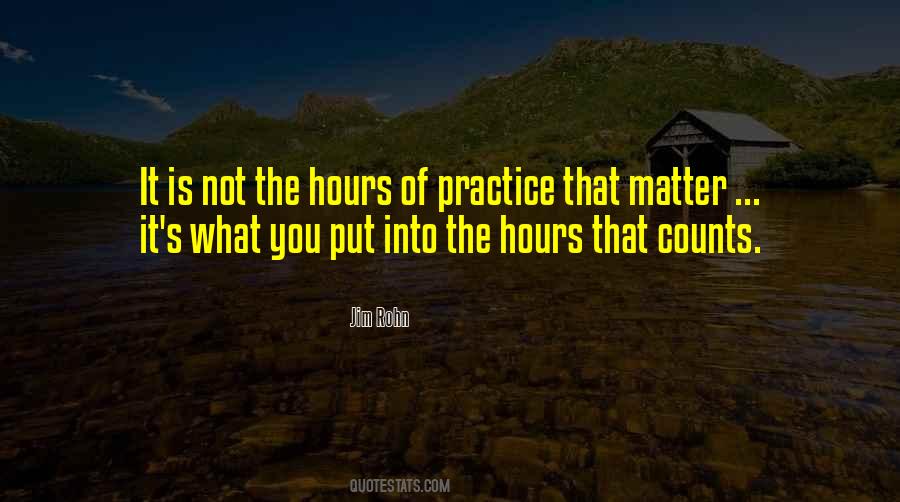 Hours That Quotes #1421769