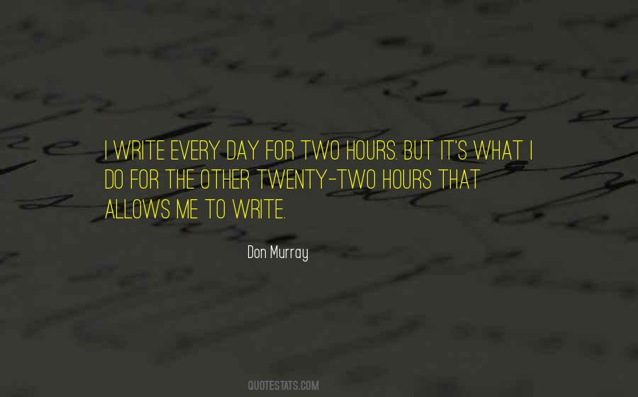 Hours That Quotes #51155