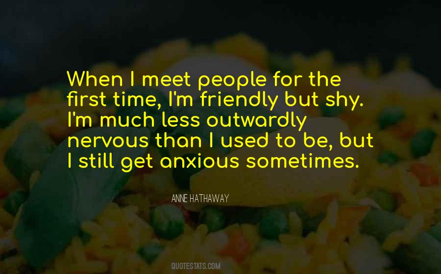 Quotes About Shy #1724222