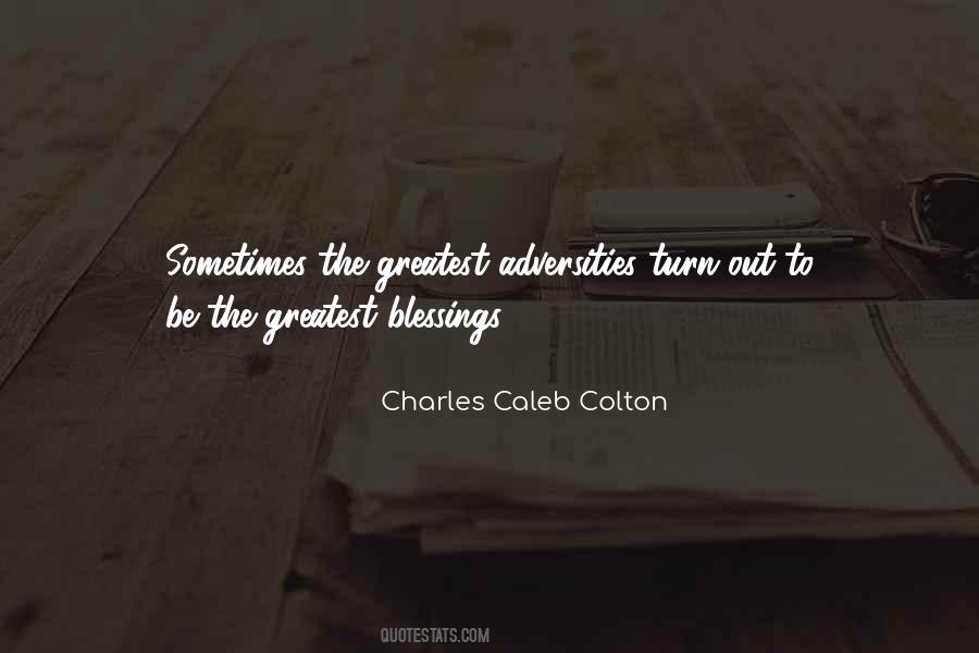 Quotes About Greatest Blessings #1480110