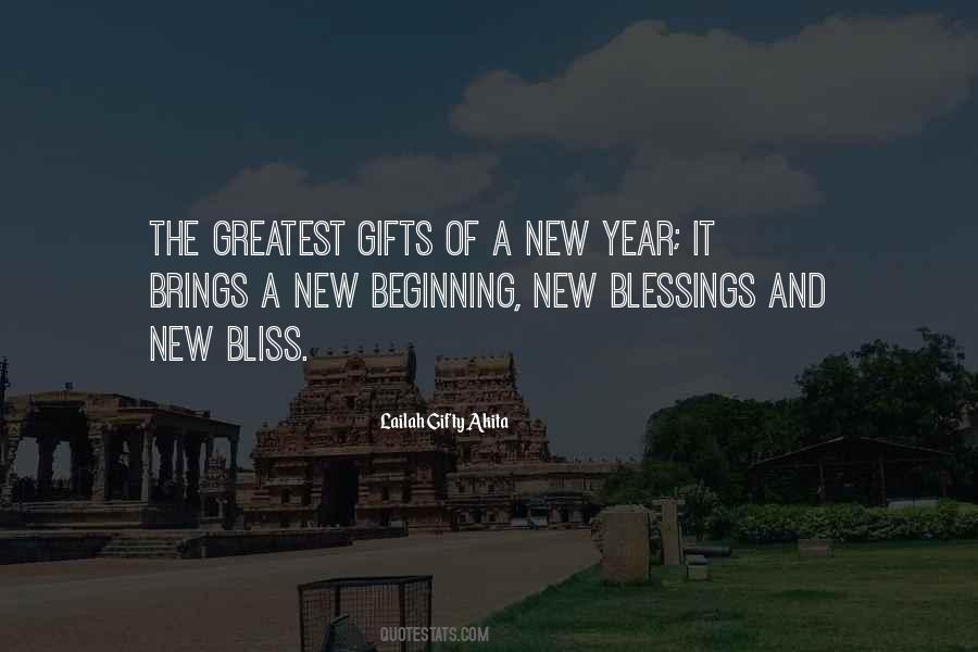 Quotes About Greatest Blessings #659412