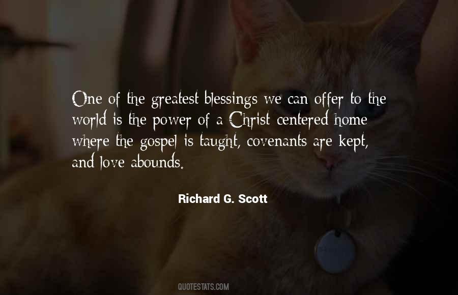 Quotes About Greatest Blessings #881054