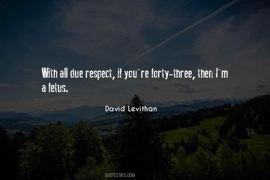 Quotes About Respect #1811323