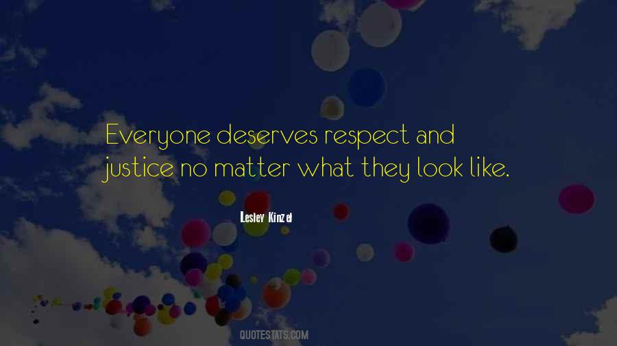 Quotes About Respect #1879310