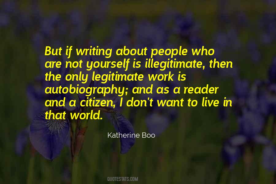 Quotes About Autobiography Writing #1795330