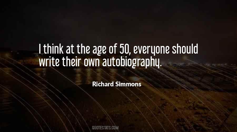 Quotes About Autobiography Writing #358323