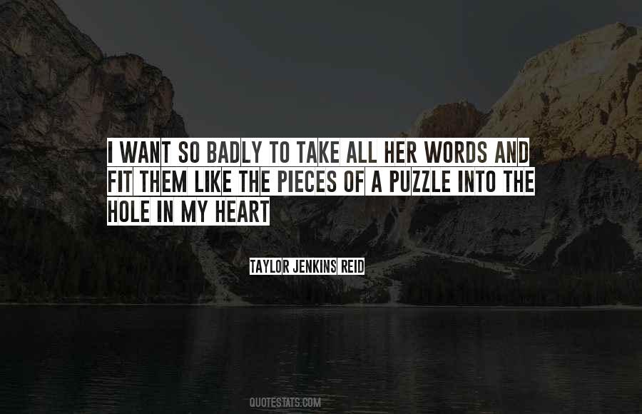 Quotes About A Hole In My Heart #1242794